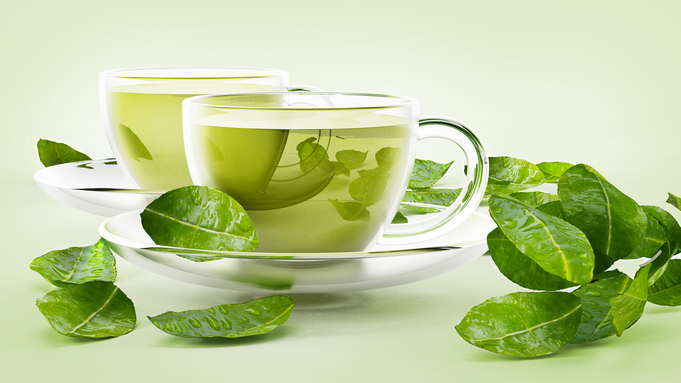 درمان چای سبز برای اکنه